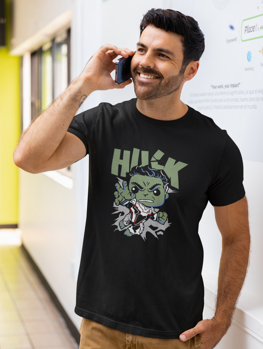 Hulk Arena Regular Fit Black T-shirt