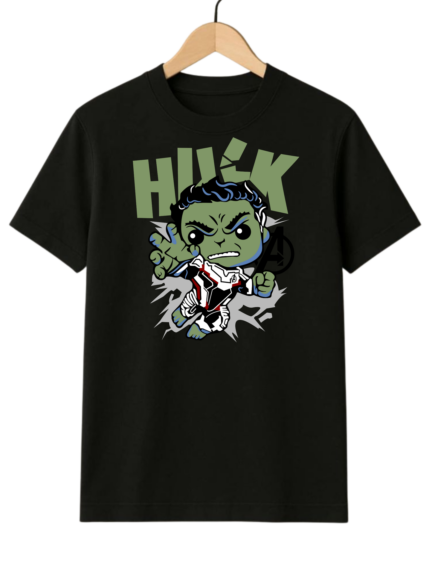 Hulk Arena Regular Fit Black T-shirt